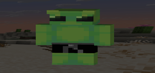 Alien with boxers skin