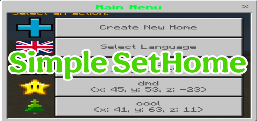 Just Simple Sethome V3  [1.21.70+]