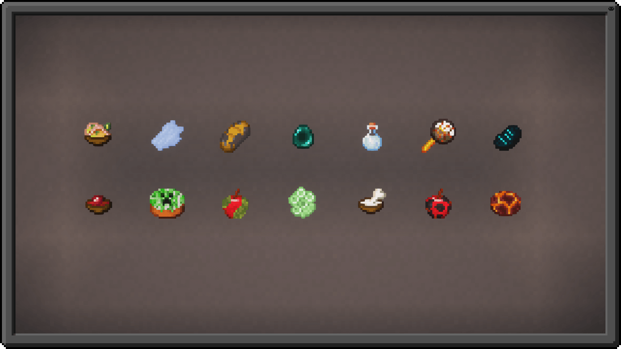 Spooky Foods Bedrock Port