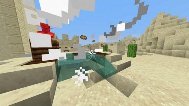 Minecraft, But Items Explode When You Look At Them — screenshot 3