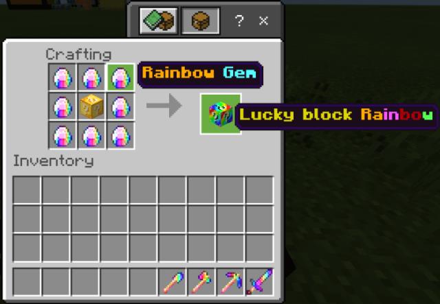 Rainbow Lucky Blocks — screenshot 2