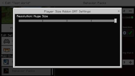 Player Sizes — screenshot 3