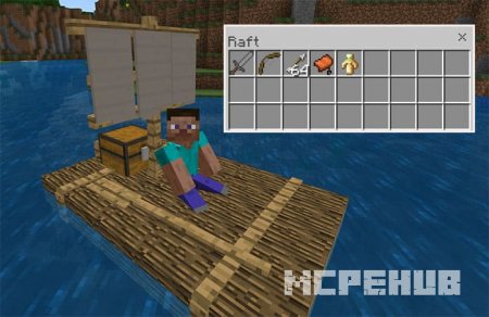 Chested Sail Raft Addon — screenshot 1