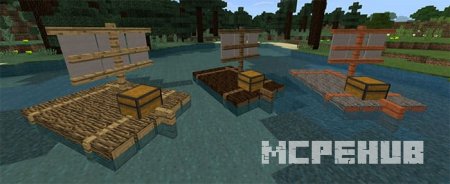 Chested Sail Raft Addon — screenshot 2