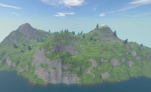Mountain Island Map