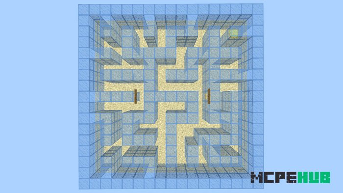 SG Infinite Mazes Map