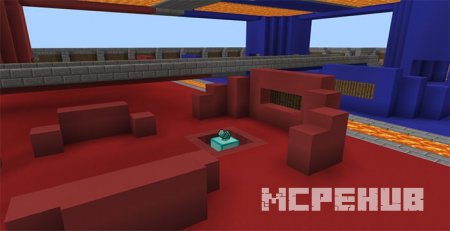 EzCraft's Red Vs Blue Map — screenshot 4