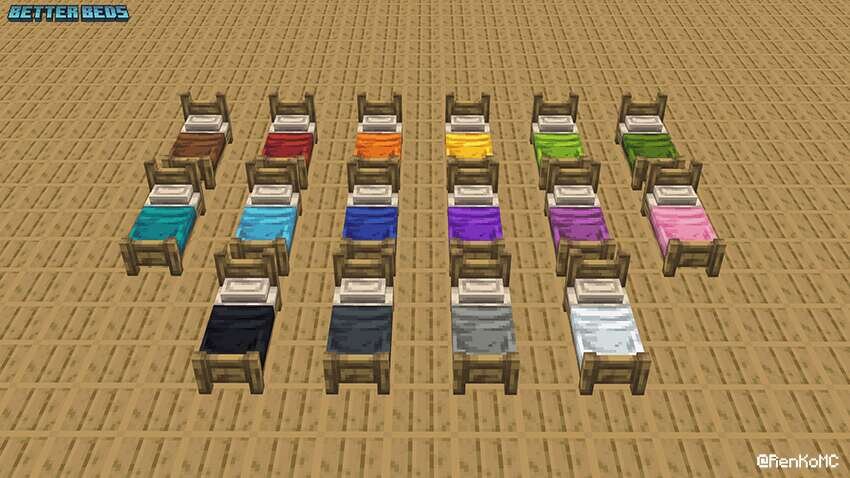 Better 3D Beds Textures — screenshot 8