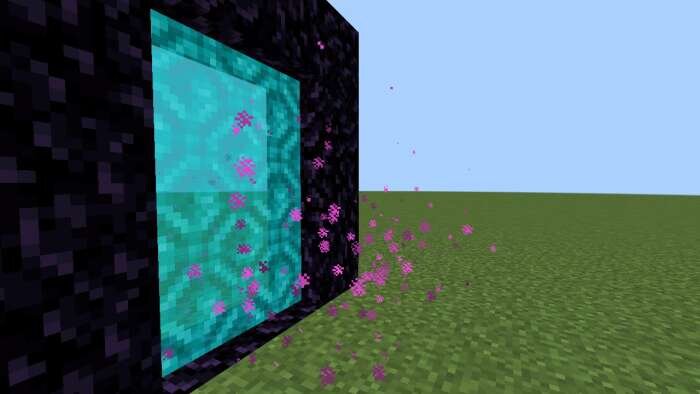 Earth Movie Portal Texture over Nether Portal — screenshot 2