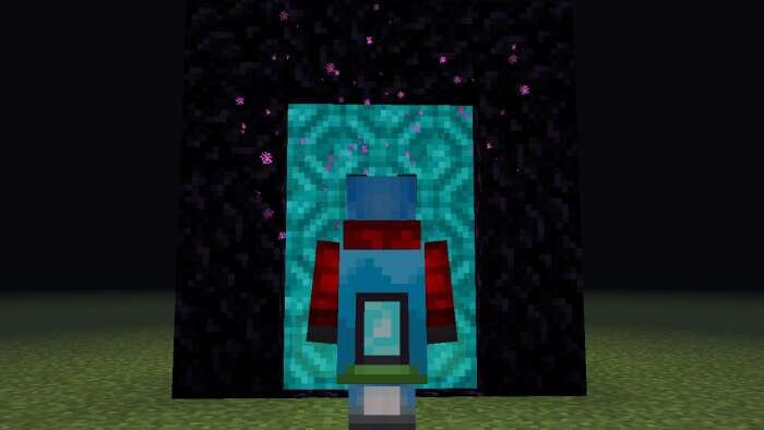 Earth Movie Portal Texture over Nether Portal — screenshot 3
