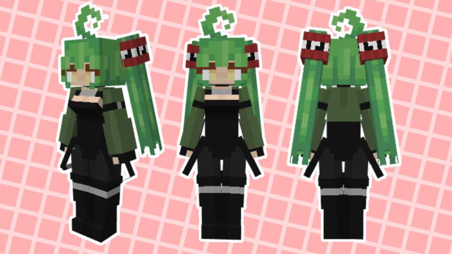 CreeperGirl Textures — screenshot 2