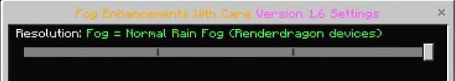 Enhanced Fog With Care Textures — screenshot 5