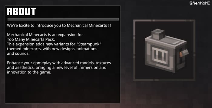Mechanical Minecarts Textures — screenshot 2