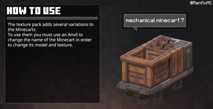Mechanical Minecarts Textures — screenshot 4