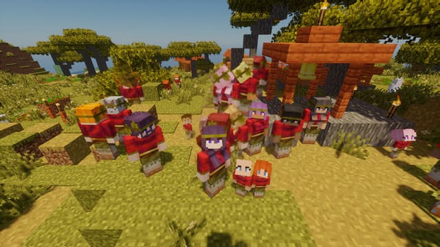 Human Player Villagers Textures — screenshot 6