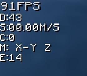 Coordinates HUD MCBE Textures — screenshot 3