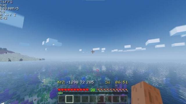 Coordinates HUD MCBE Textures — screenshot 4