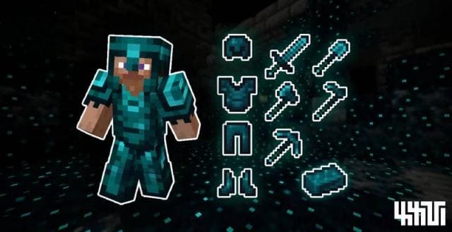 XXVI's Sculk Netherite Textures — screenshot 2