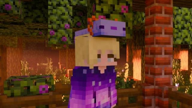 Wearable Axolotl Mob Heads Textures — screenshot 2