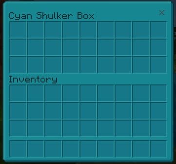 Color Coded Shulker Box GUI — screenshot 3