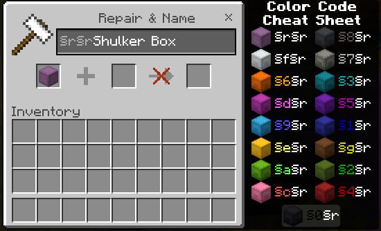 Color Coded Shulker Box GUI — screenshot 6