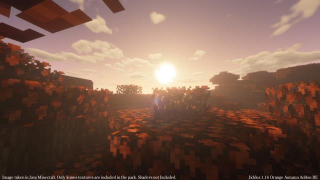 Jicklus 1.16 Orange Autumn Textures — screenshot 2