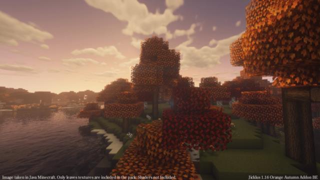 Jicklus 1.16 Orange Autumn Textures — screenshot 3