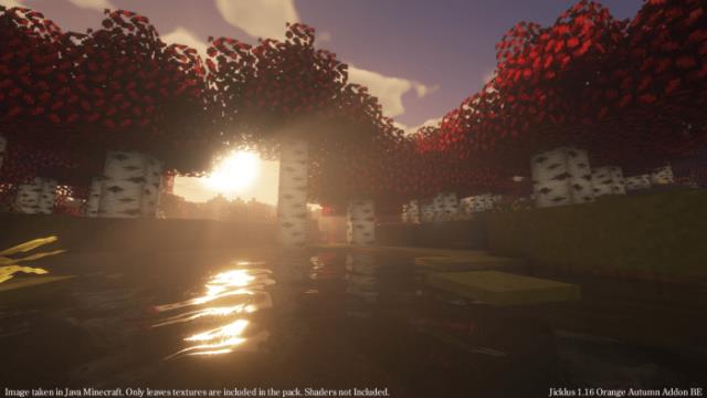 Jicklus 1.16 Orange Autumn Textures — screenshot 4