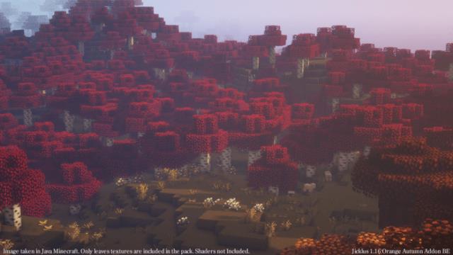 Jicklus 1.16 Orange Autumn Textures — screenshot 5