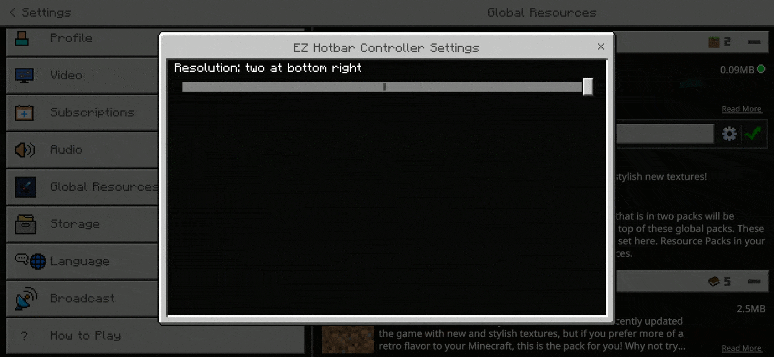 EZ Hotbar Controller Textures — screenshot 6
