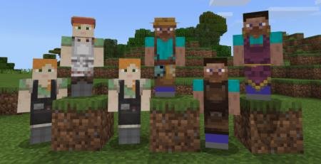 Player Model Villagers Textures — screenshot 2