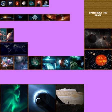 PAINTING+ HD SPACE Textures — screenshot 2