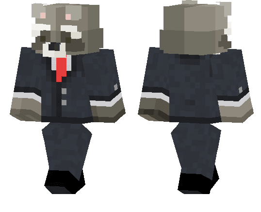 Raccoon in Suit Skin — screenshot 1