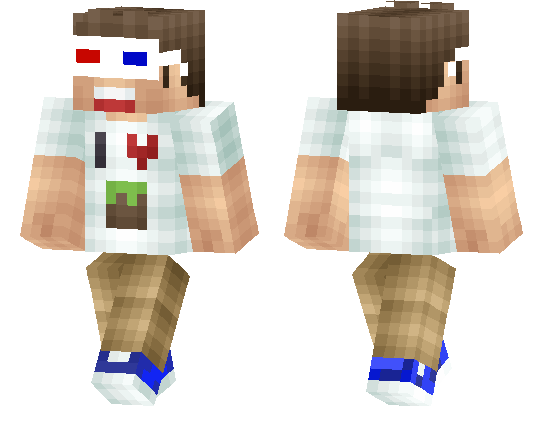 Minecraft Geek Skin
