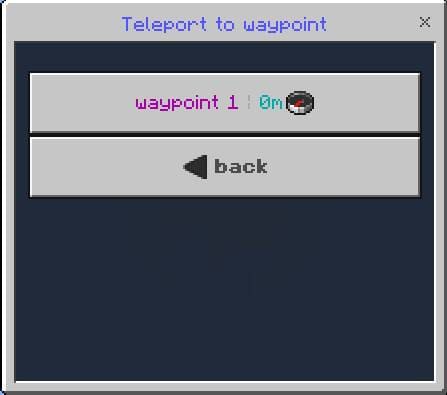 Multiplayer Waypoint System Mod for Minecraft — screenshot 7