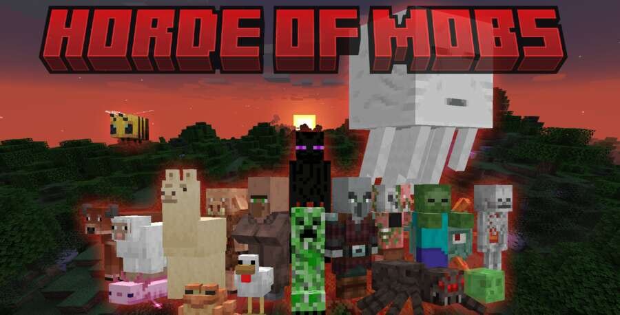 Horde Of Mobs Mod