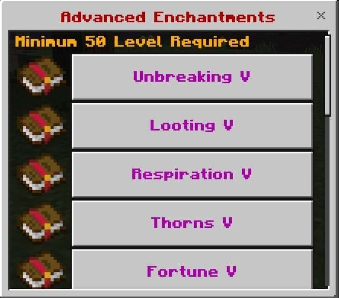 Advance Enchantment Table Mod — screenshot 3