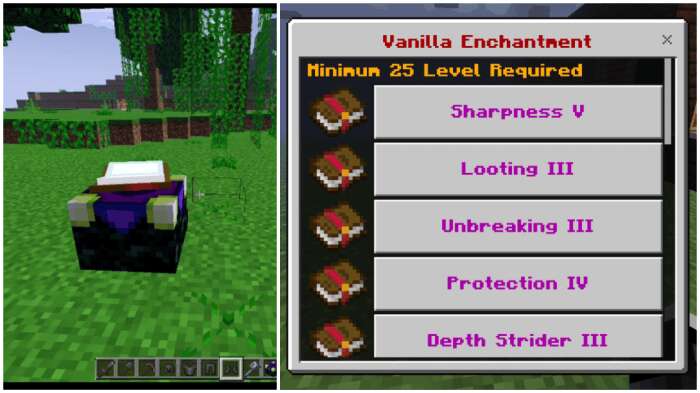Advance Enchantment Table Mod — screenshot 4