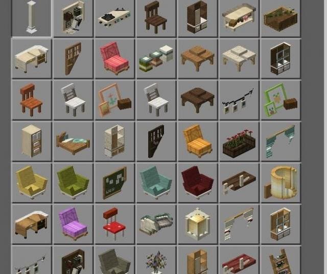 Gooblicraft Add-on V2: Furnitures — screenshot 2