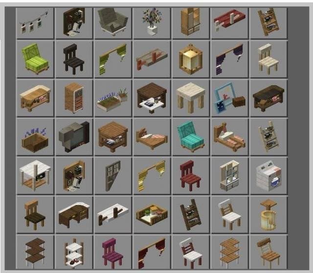 Gooblicraft Add-on V2: Furnitures — screenshot 3