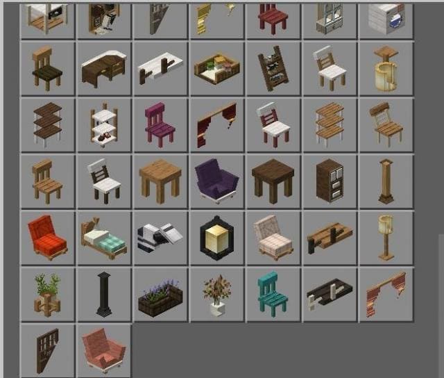 Gooblicraft Add-on V2: Furnitures — screenshot 4