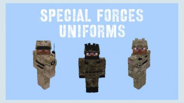 Special Forces Uniform Pack - Military Uniforms — screenshot 2