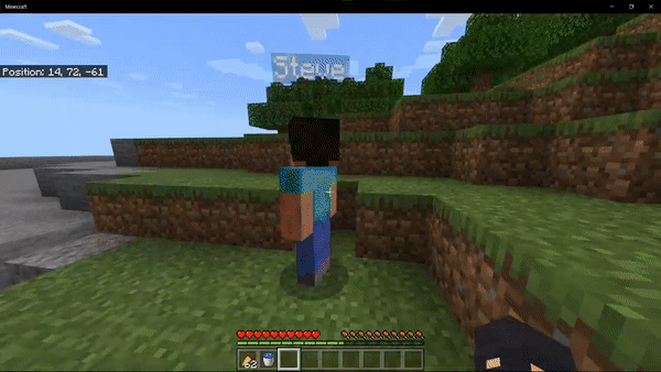 Minecraft! But If You Take Damage Everyone Gets Launched — screenshot 3