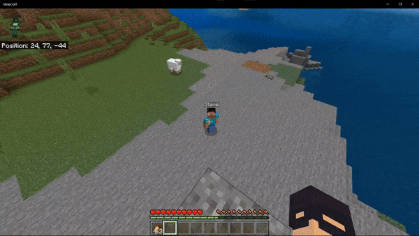 Minecraft! But If You Take Damage Everyone Gets Launched — screenshot 5