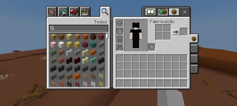 Better Inventory Texture Pack for Minecraft Bedrock 26.50