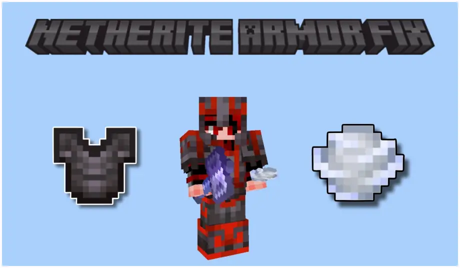 Netherite Knockback Resistance Removal Addon for MCPE 26.50