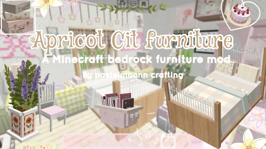 Apricot Cit Furniture Addon for Minecraft Bedrock 26.30