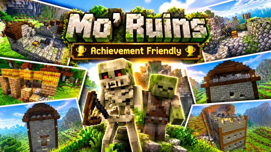 Mo Ruin Structures Addon for Minecraft Bedrock 26.50