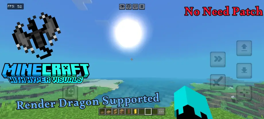 Hyper Visuals Texture Pack for Minecraft Bedrock 26.50