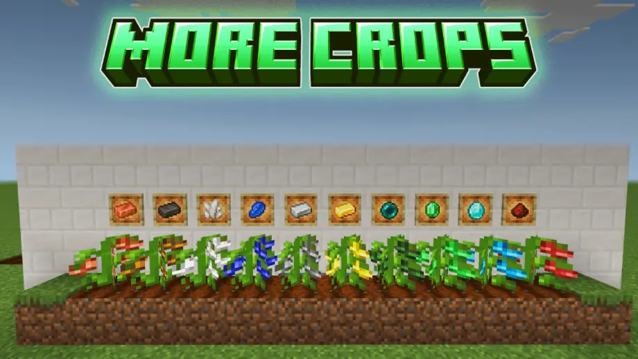 More Crops Addon for Minecraft Bedrock 26.10